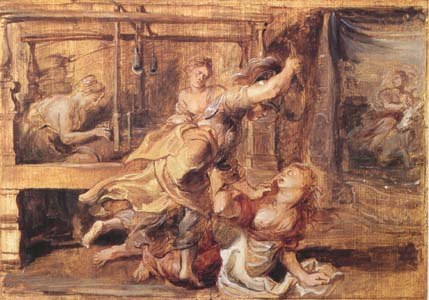 Arachne Punished by Minerva (mk27)